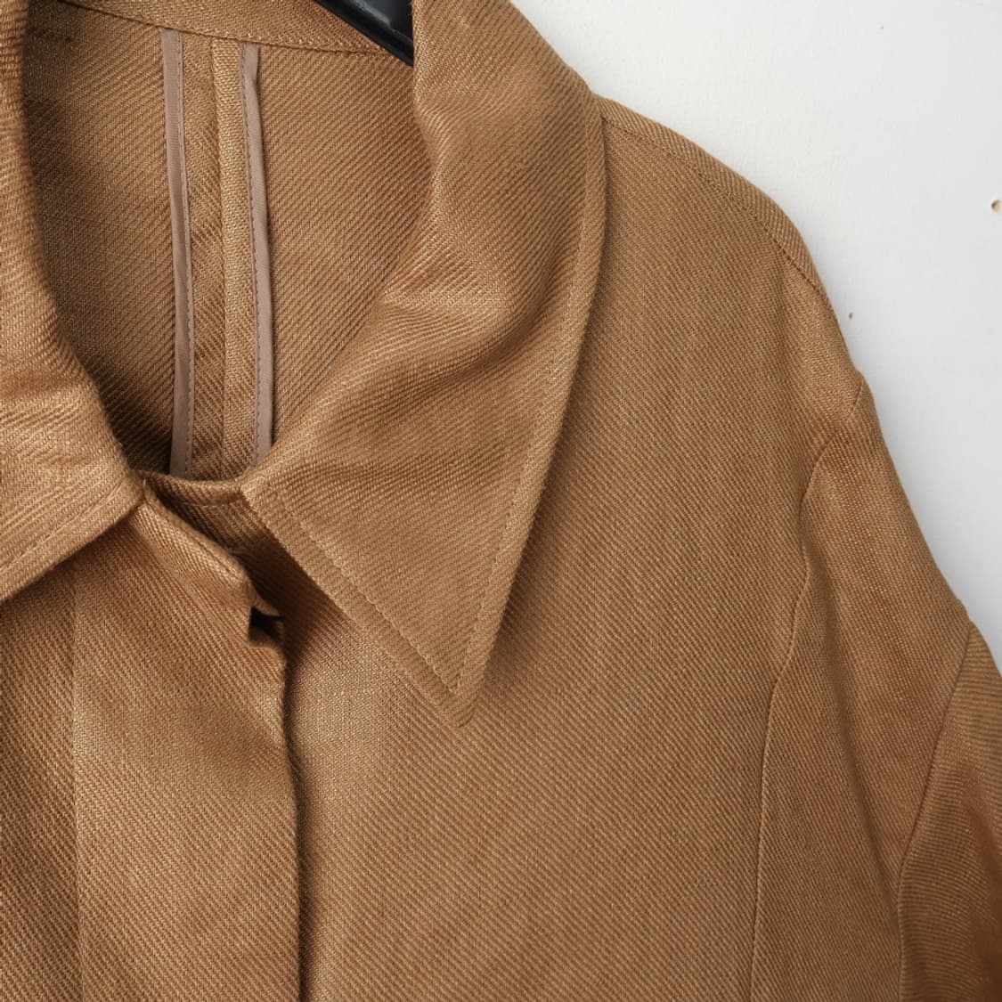 66/새상품 더엣지 린넨 자켓 상품이미지4