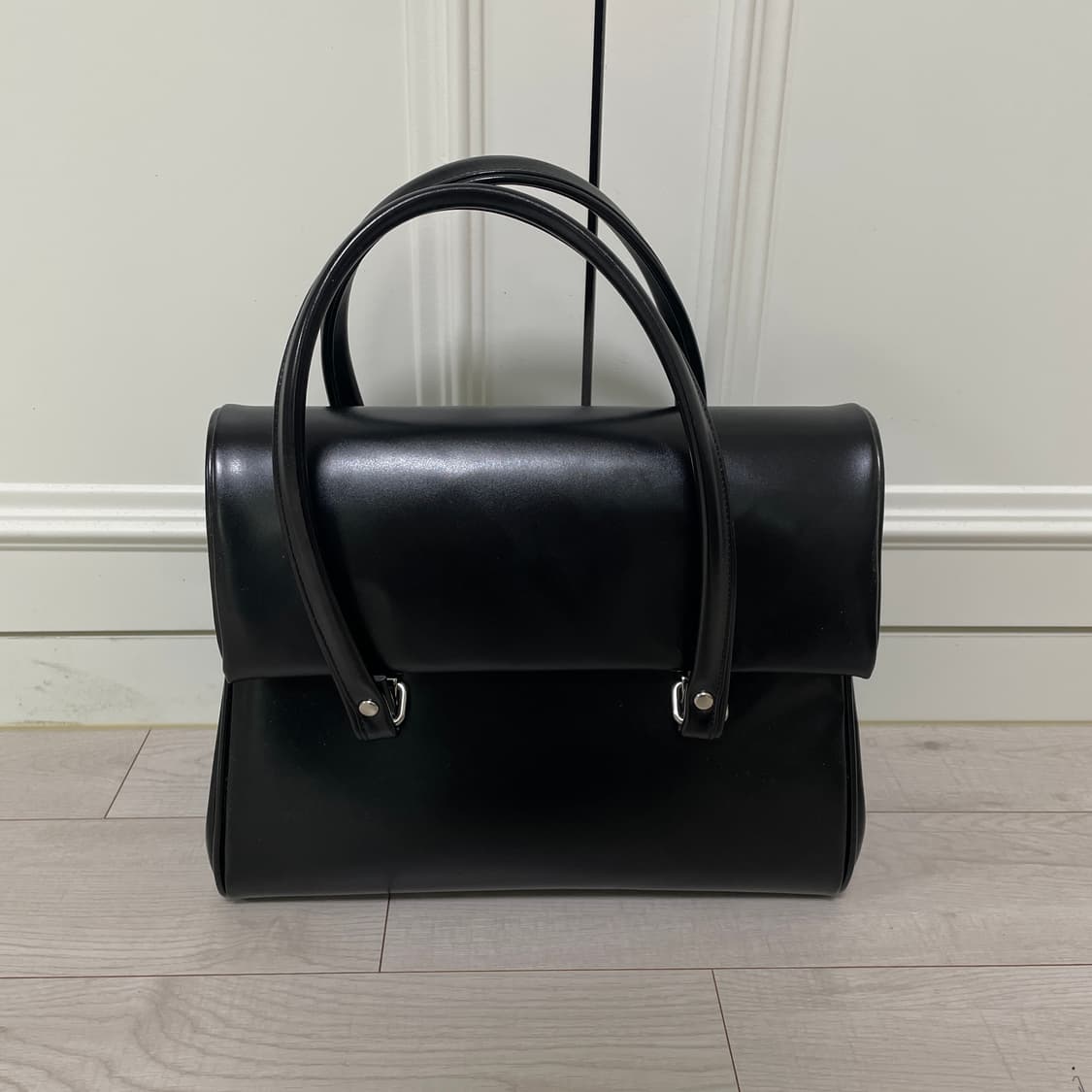 꼼데가르송 폴딩 토트백 블랙 상품이미지1