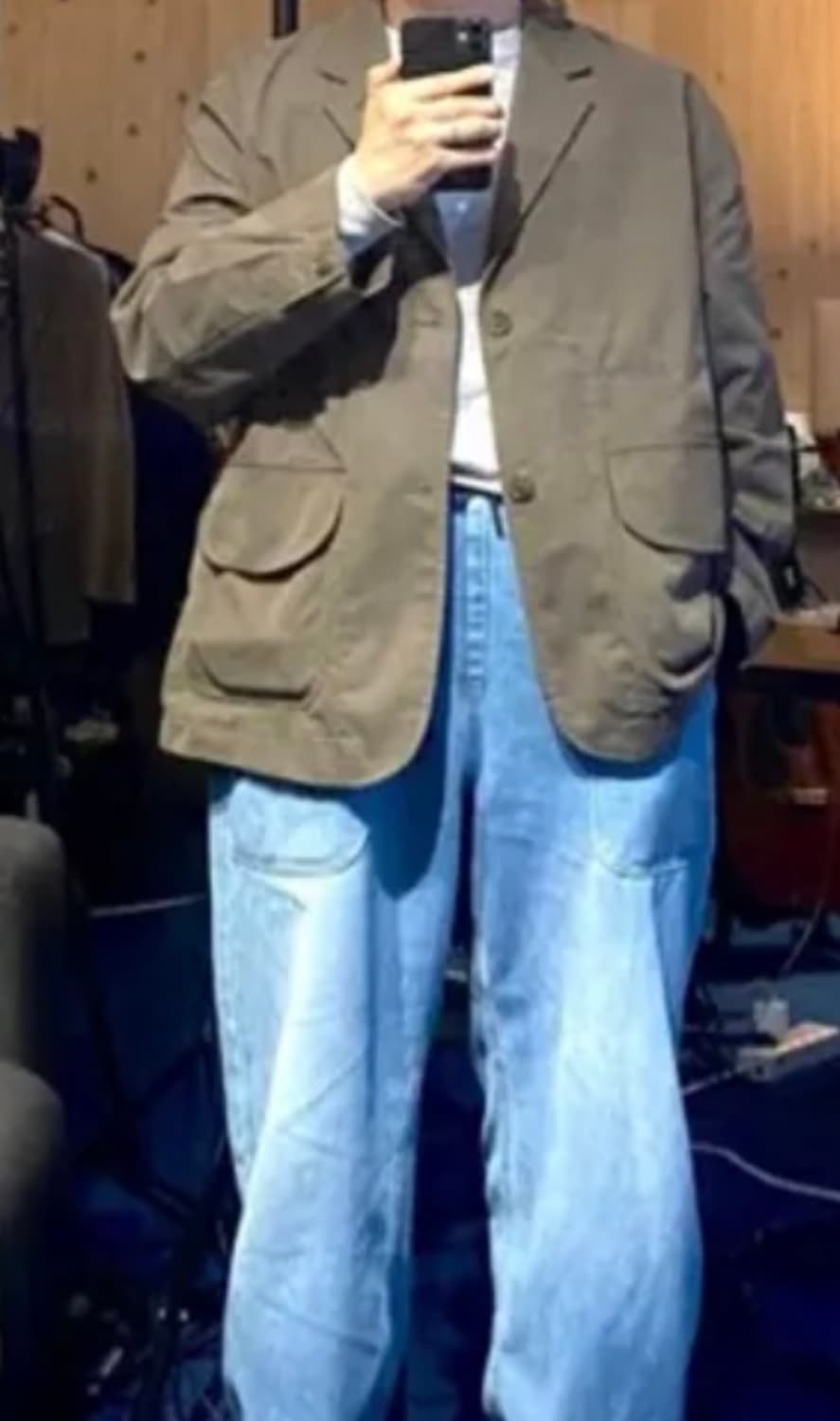 (택포)에스피오나지 릴렉스드 자켓 올리브 M 상품이미지4