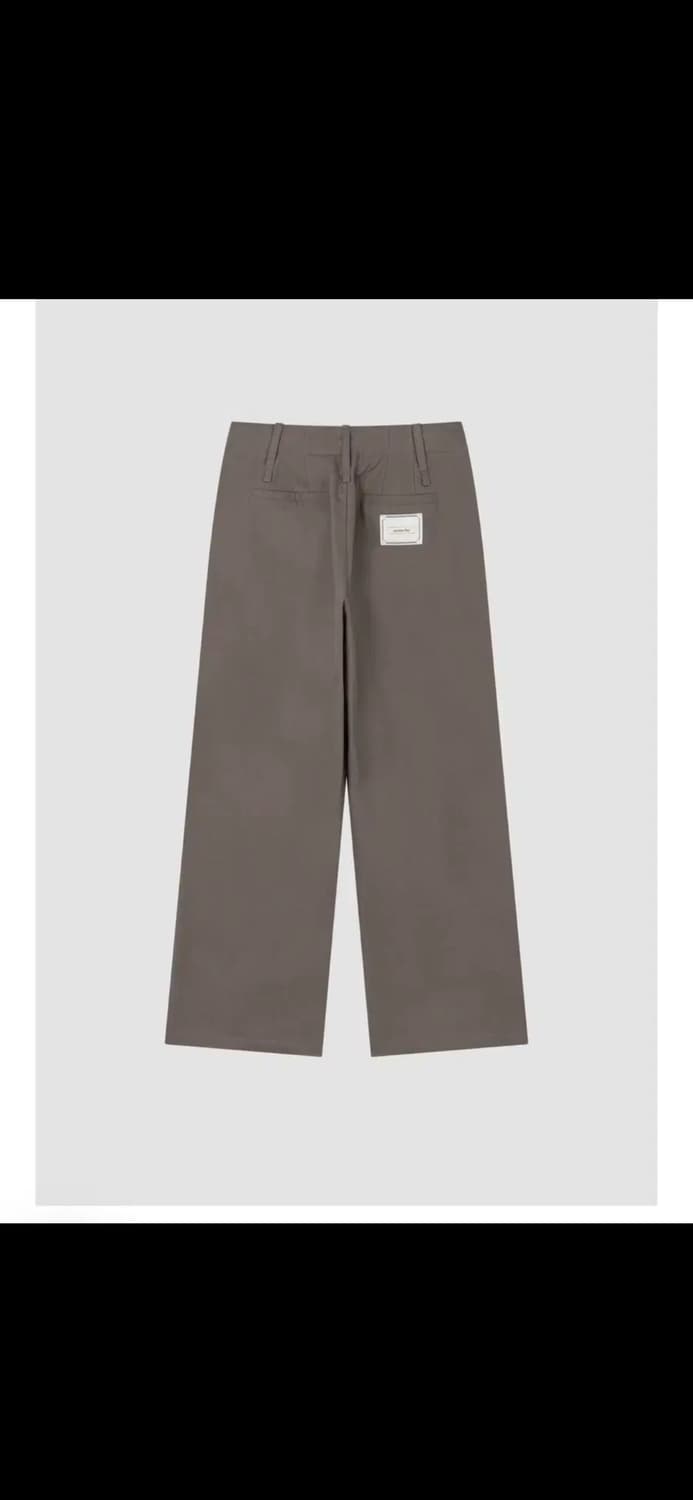 오버듀플레어 COTTON WIDE PANTS_MOCHA 상품이미지5