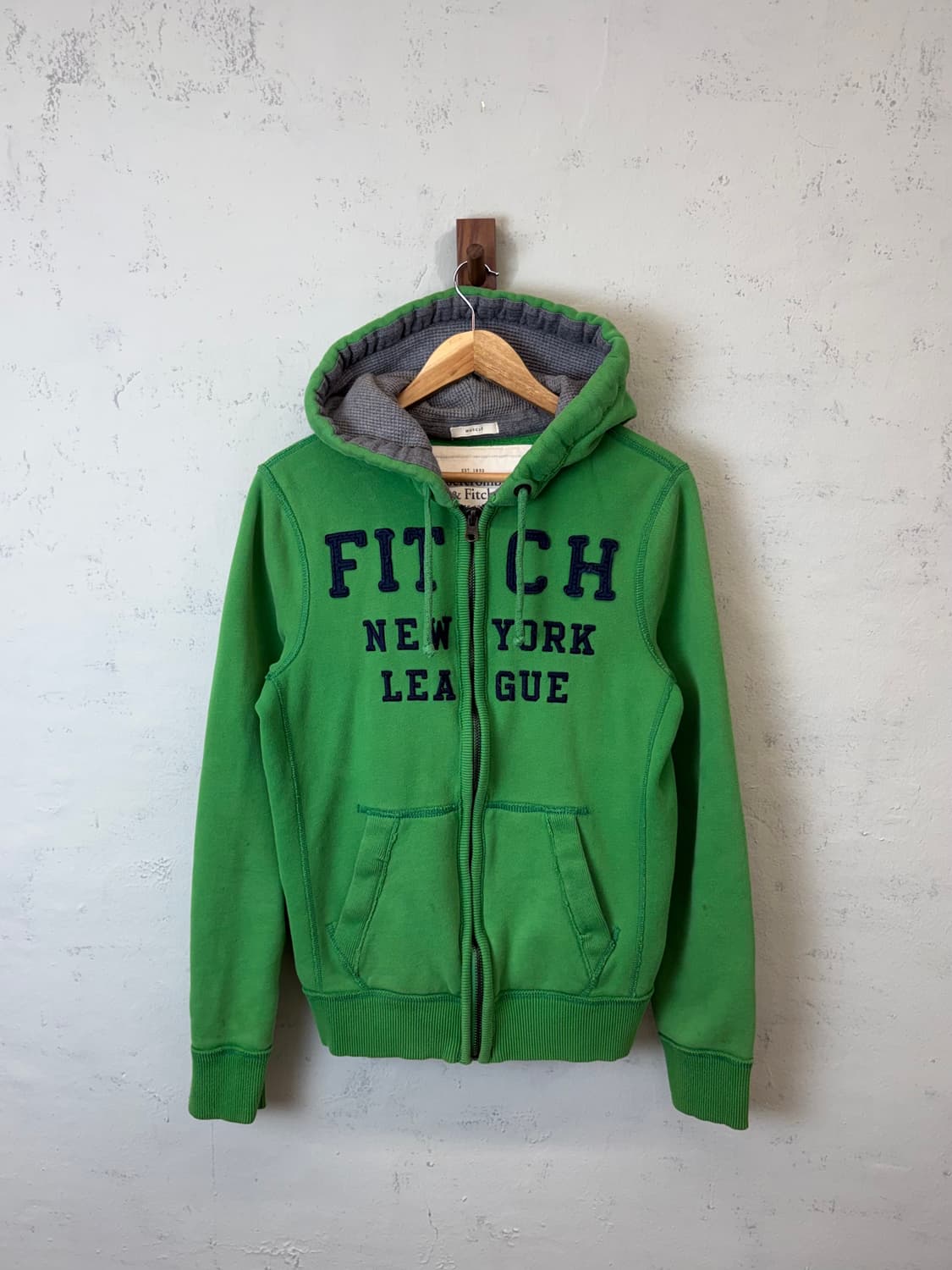아베크롬비 빈티지 그린 후드집업 상품이미지1