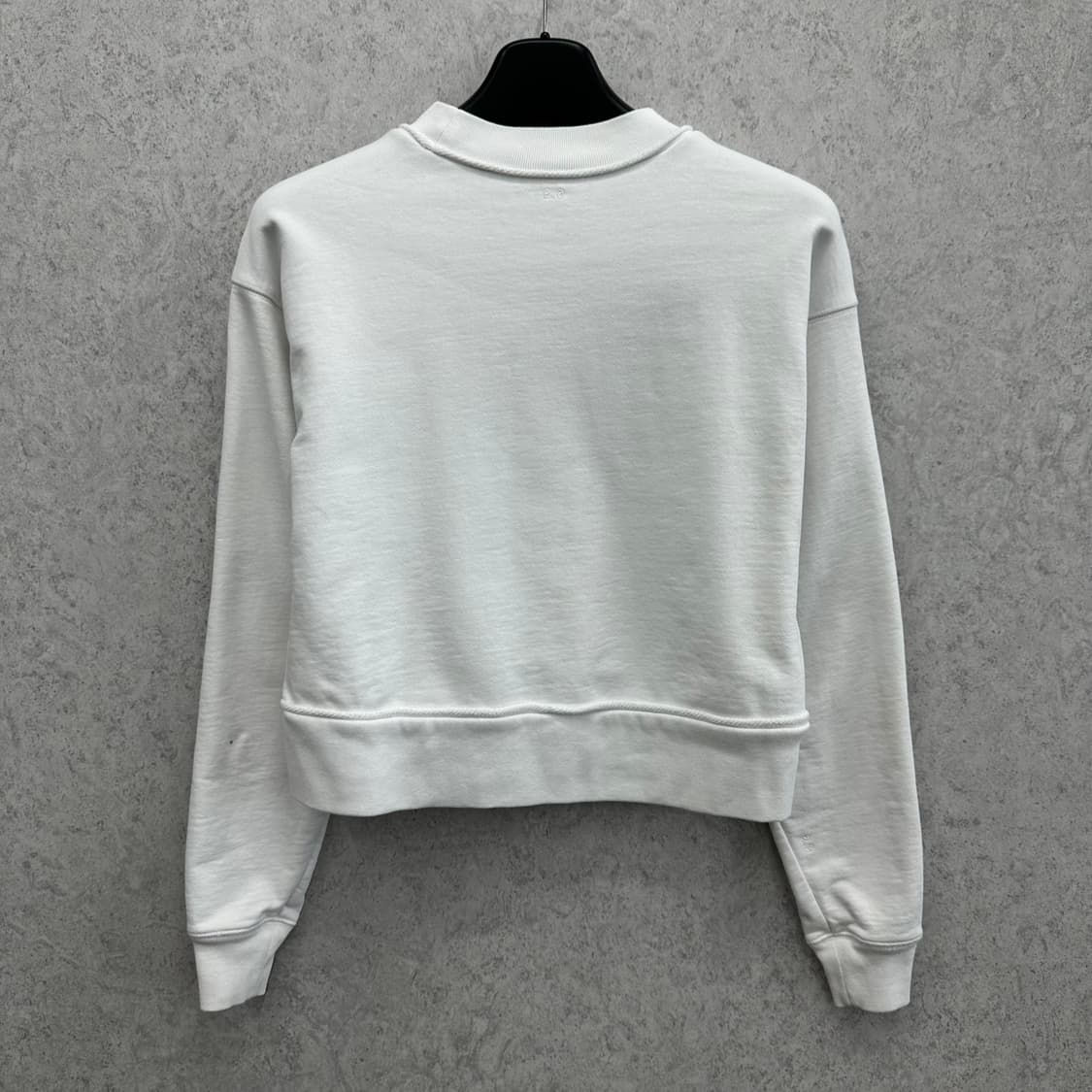 90 띠어리 여자 루즈핏 숏 맨투맨 상품이미지2