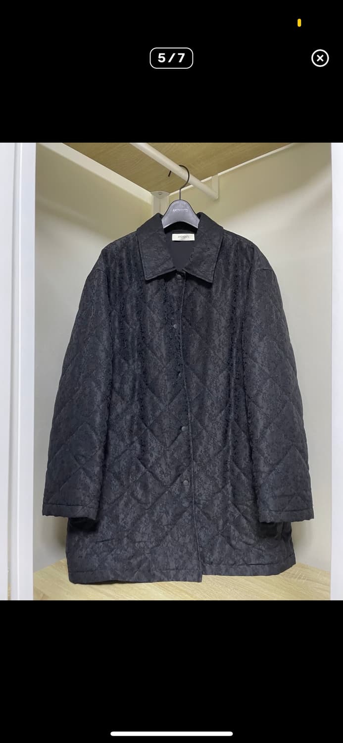 AMOMENTO 아모멘토 자카드 패딩 상품이미지4