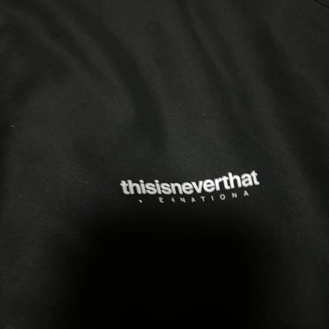디스이즈네버댓 바람막이 자켓 L 블랙 재킷 점퍼 바막 디네댓 상품이미지2
