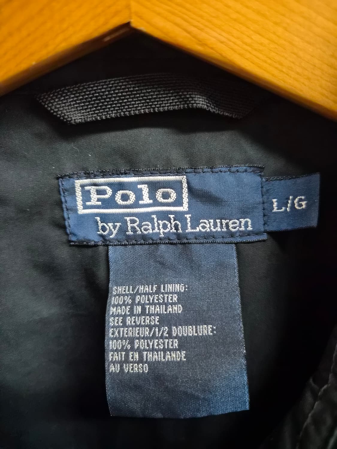 L) 폴로 랄프로렌 스윙탑 블루종 자켓 팝니다 상품이미지4