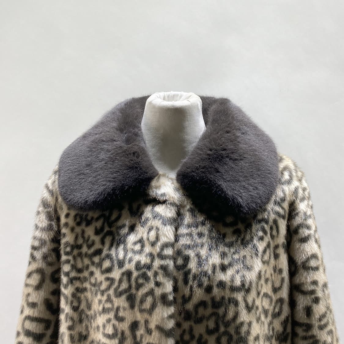 A&D 에이앤디 여성 레오파드 퍼 코트 66  상품이미지2