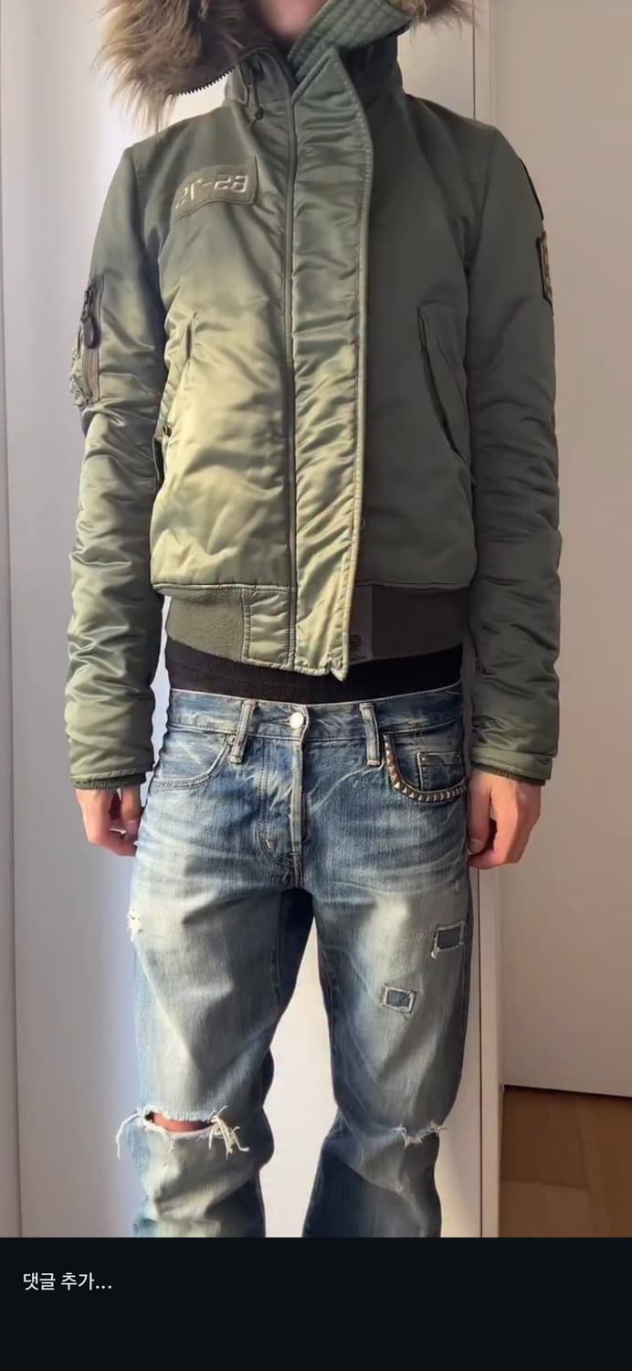 hystericglamour studded distressed denim 상품이미지2