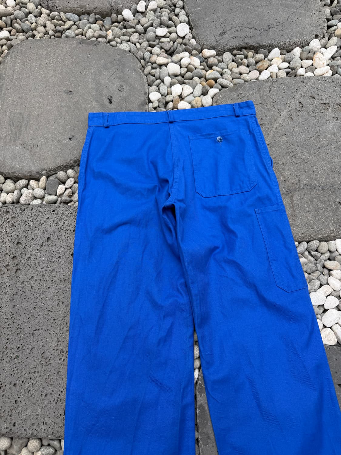 1990s INK BLUE VINTAGE FRENCH 빈티지프렌치워크팬츠 상품이미지9