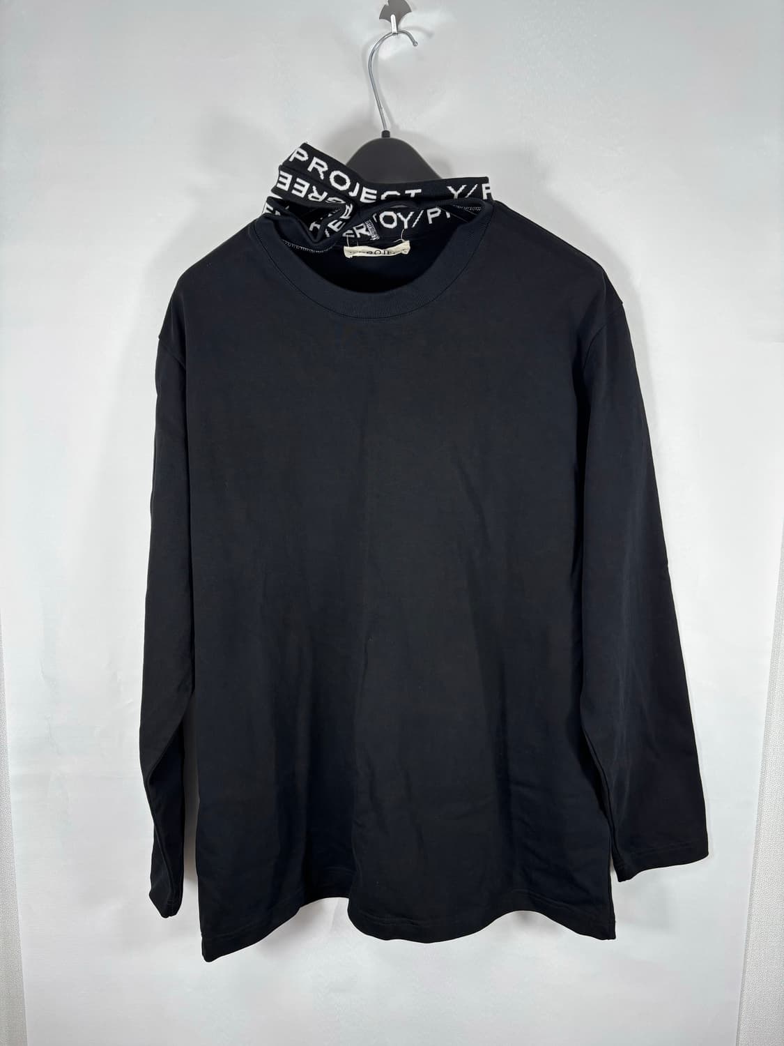 (정품)와이프로젝트 트리플 긴팔 티셔츠 블랙XL 상품이미지1