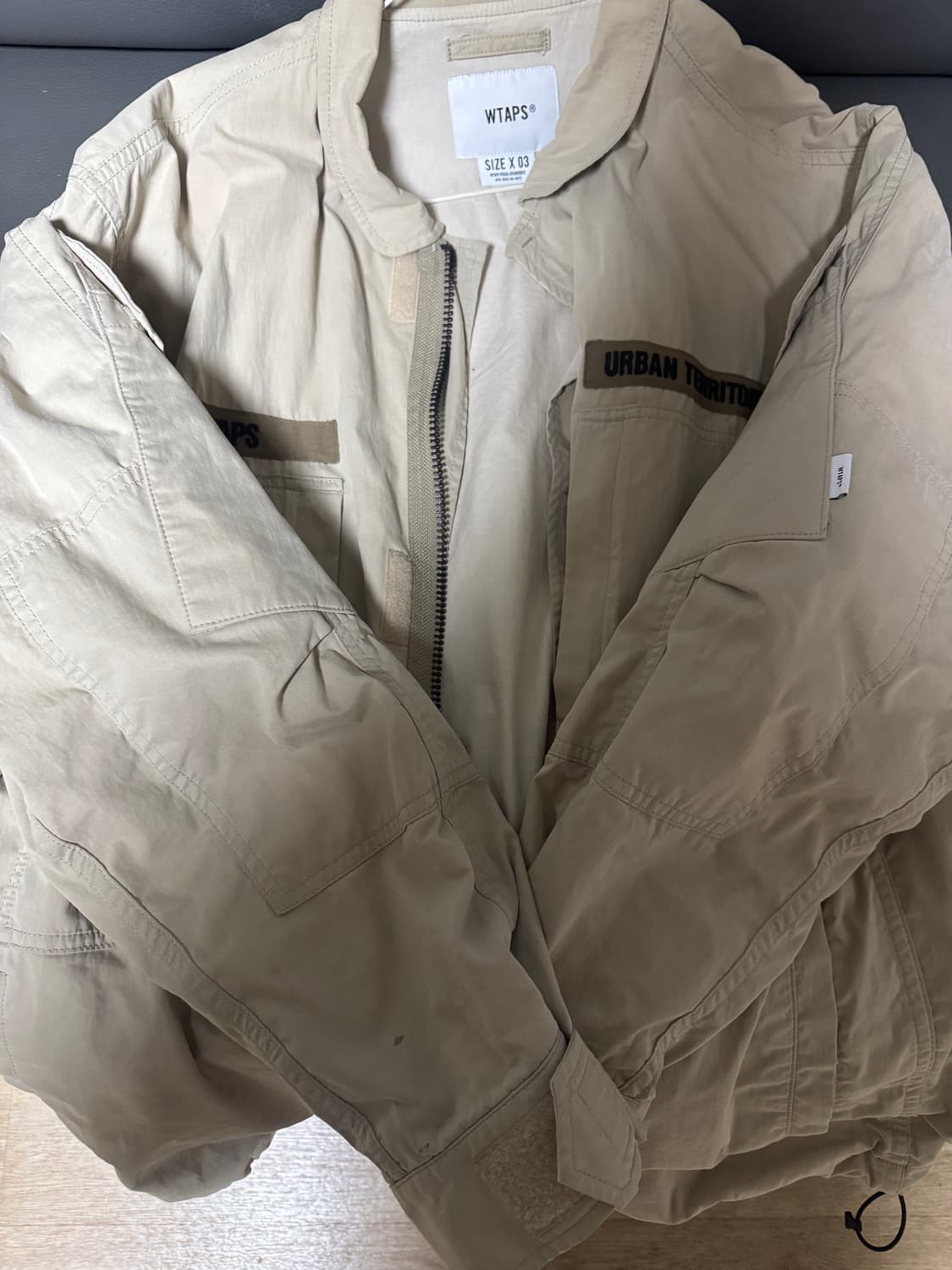 더블탭스 21ss d90 jacket 판매팝니다 상품이미지2