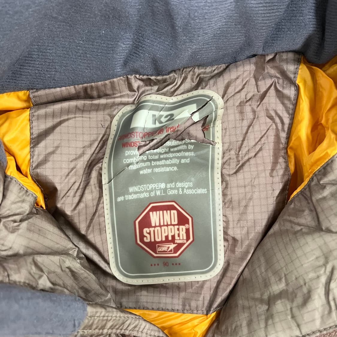 [90] 케이투 구스다운 윈드스토퍼 후드 패딩 자켓 0106M1 상품이미지2