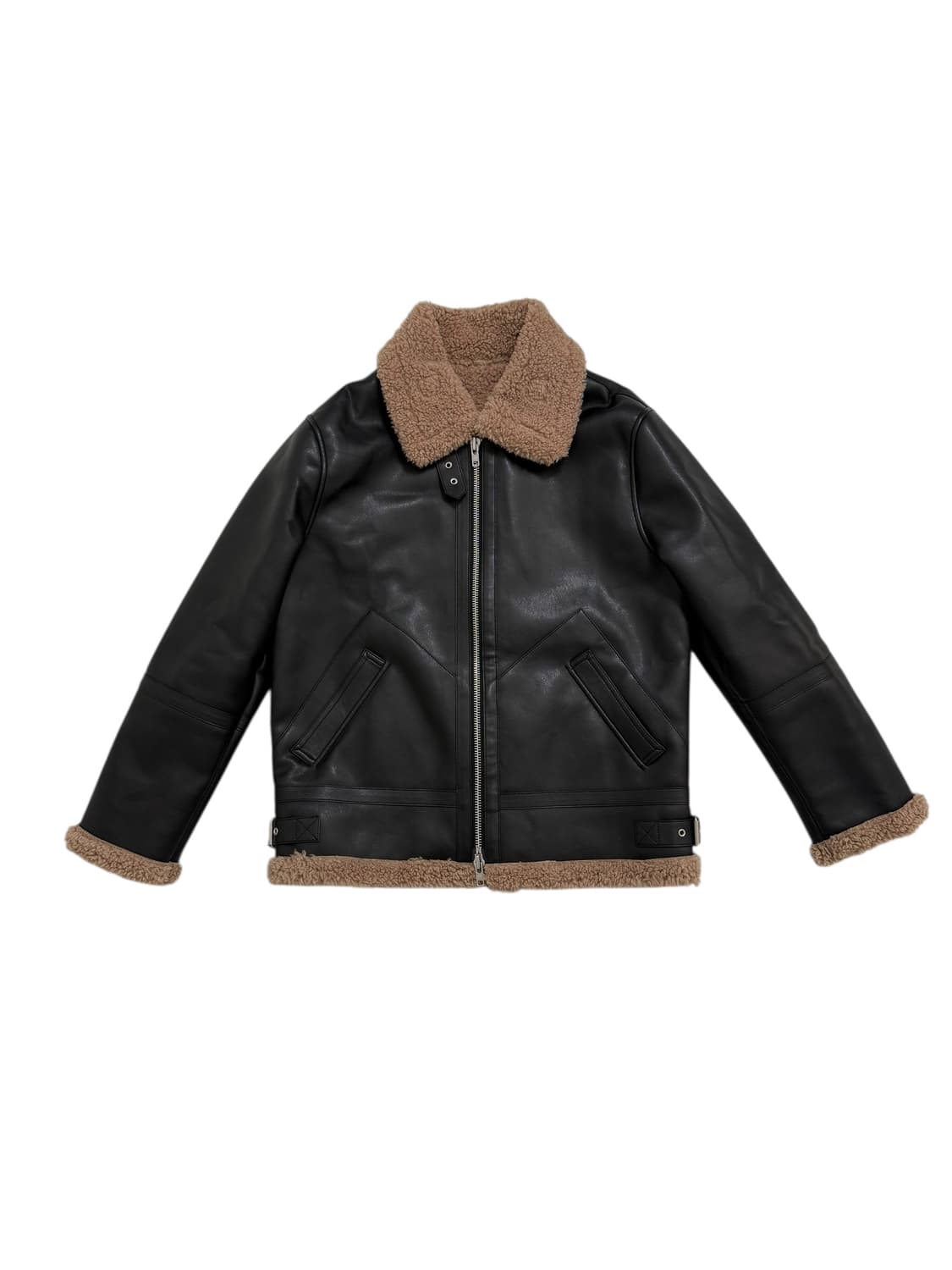 도프 제이슨 블랙 무스탕 상품이미지6