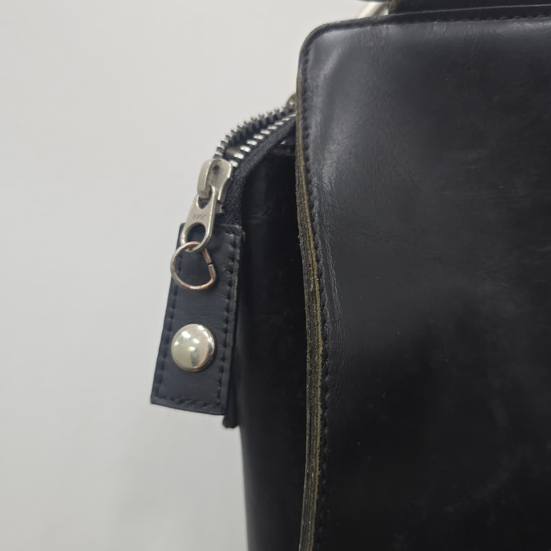 요지야마모토 ys acc 탑핸들 레더 크로스백 상품이미지4