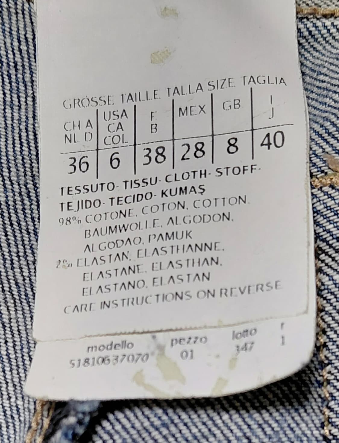 [Weekend MaxMara/27] 위켄드 막스마라 스트레이트 데님 상품이미지5