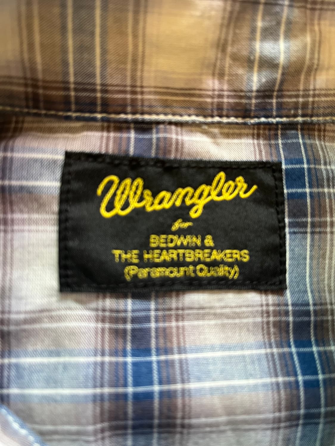 BEDWIN X WRANGLER PLAIDS SHIRTS 상품이미지6