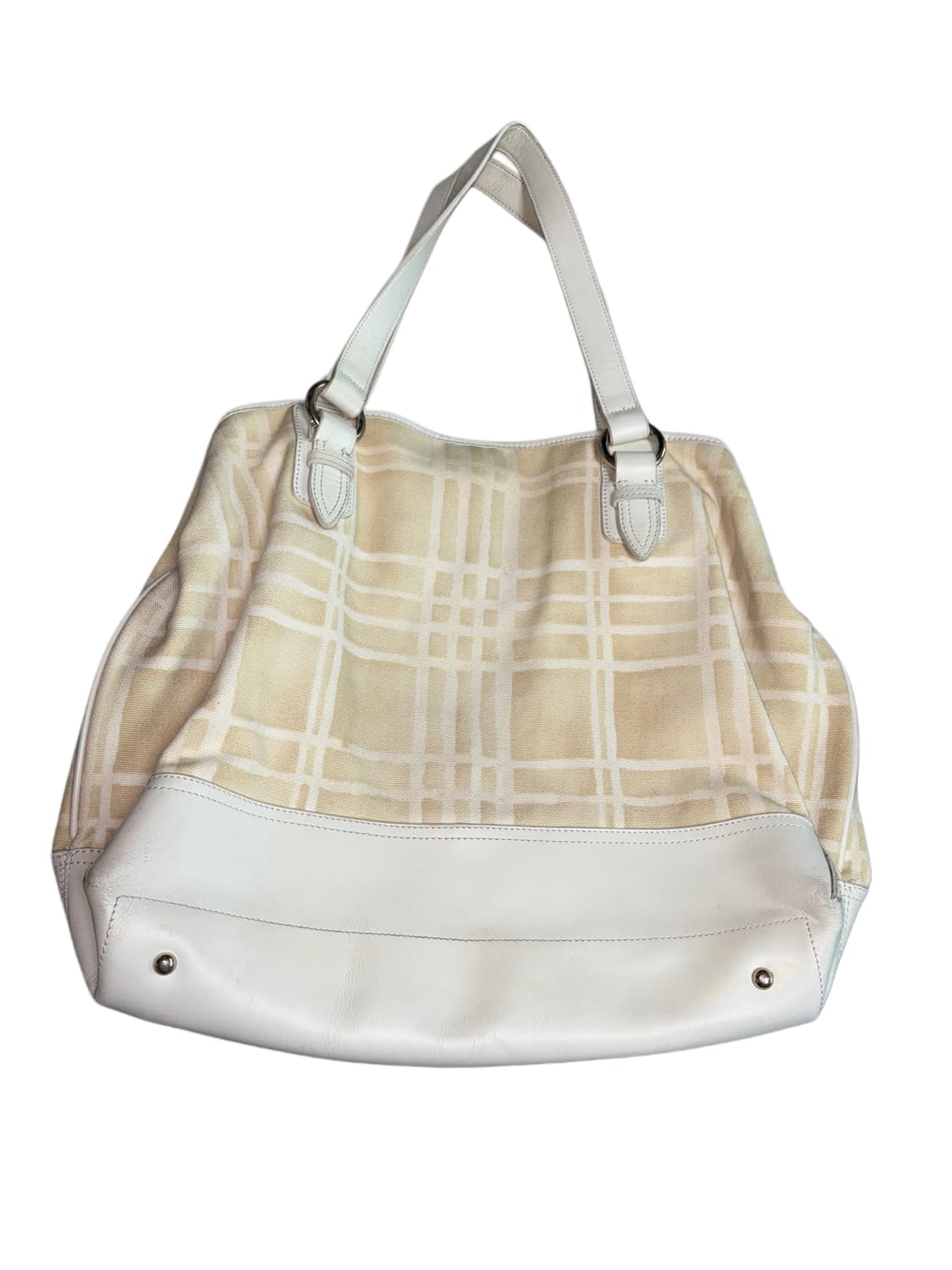 빈폴 체크 패턴 빅 숄더백 상품이미지3