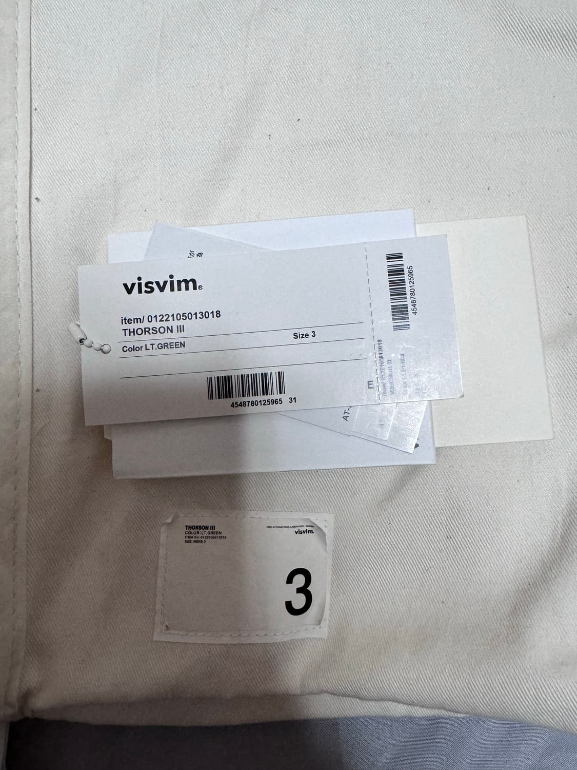 [3] 비즈빔 22ss 토르손3 라이트그린 상품이미지4