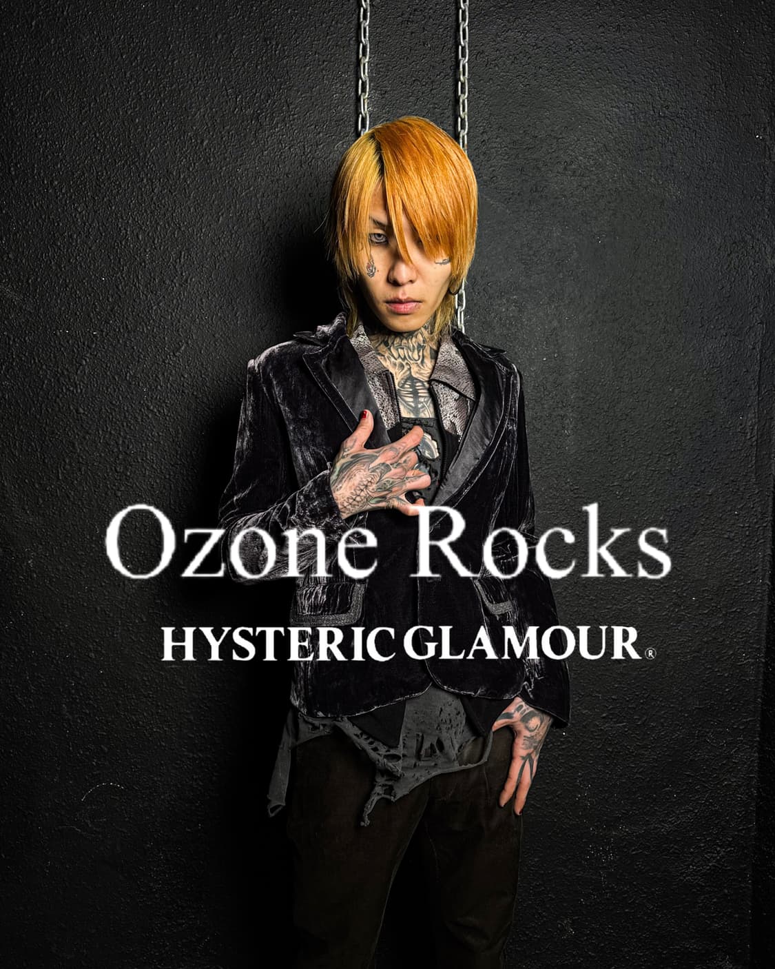 Ozone Rocks – Velvet Tailored Jacket 상품이미지1