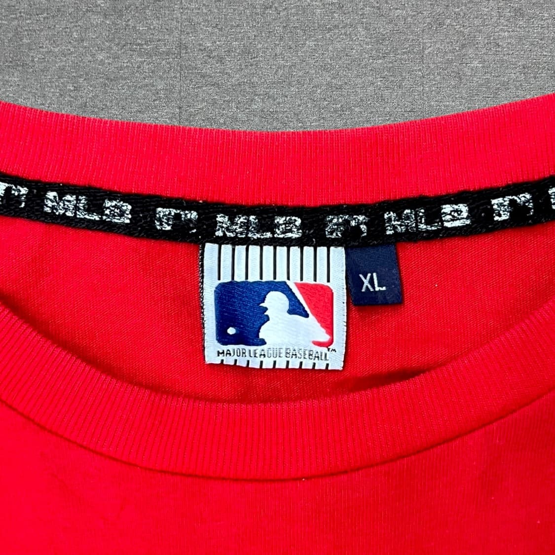 MLB 보스턴 레드 삭스 로고 롱슬리브 티 (L) 상품이미지3