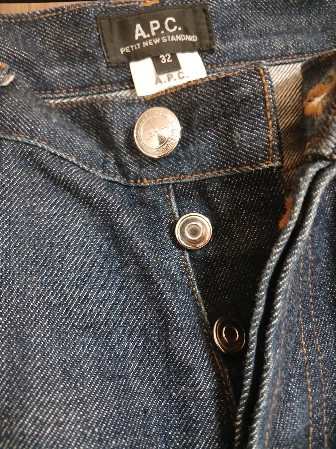 아페쎄 쁘띠 뉴 스탠다드 데님 청바지32  상품이미지2
