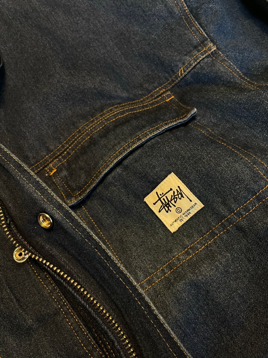 스투시 캔버스 청자켓 상품이미지7