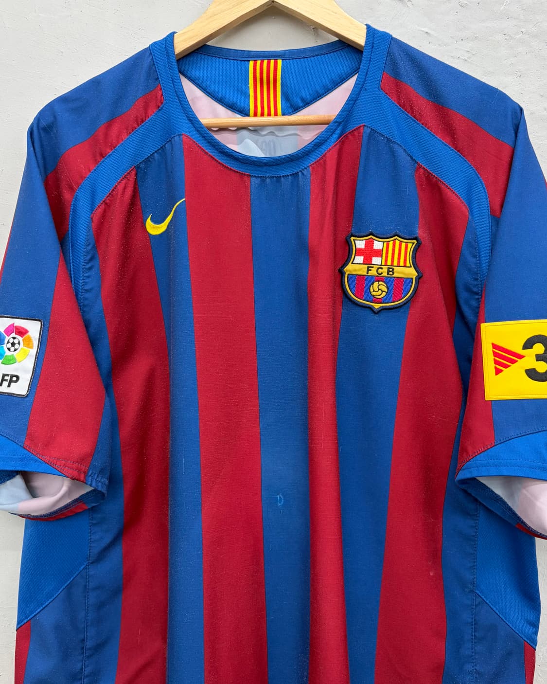 나이키 05-06 FC 바르셀로나 홈 리그.ver No.10 호나우지뉴 상품이미지6