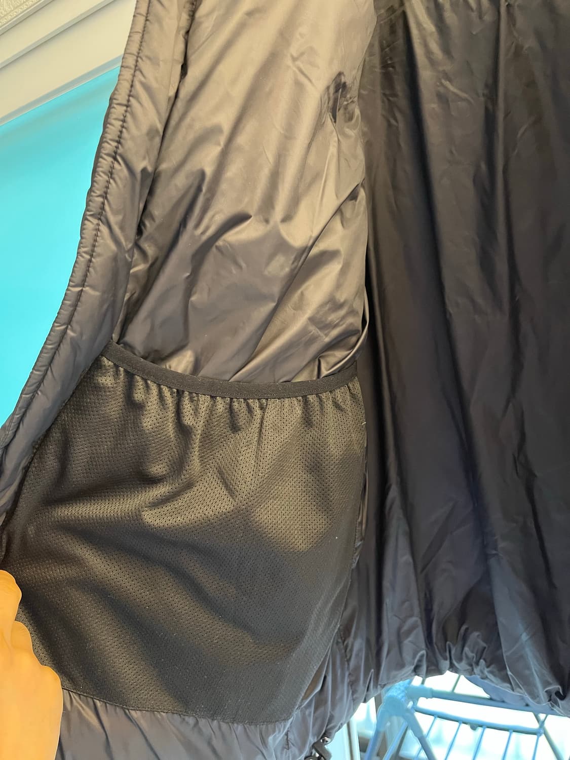 에스피오나지 푸퍼 다운 파카 블랙 상품이미지5