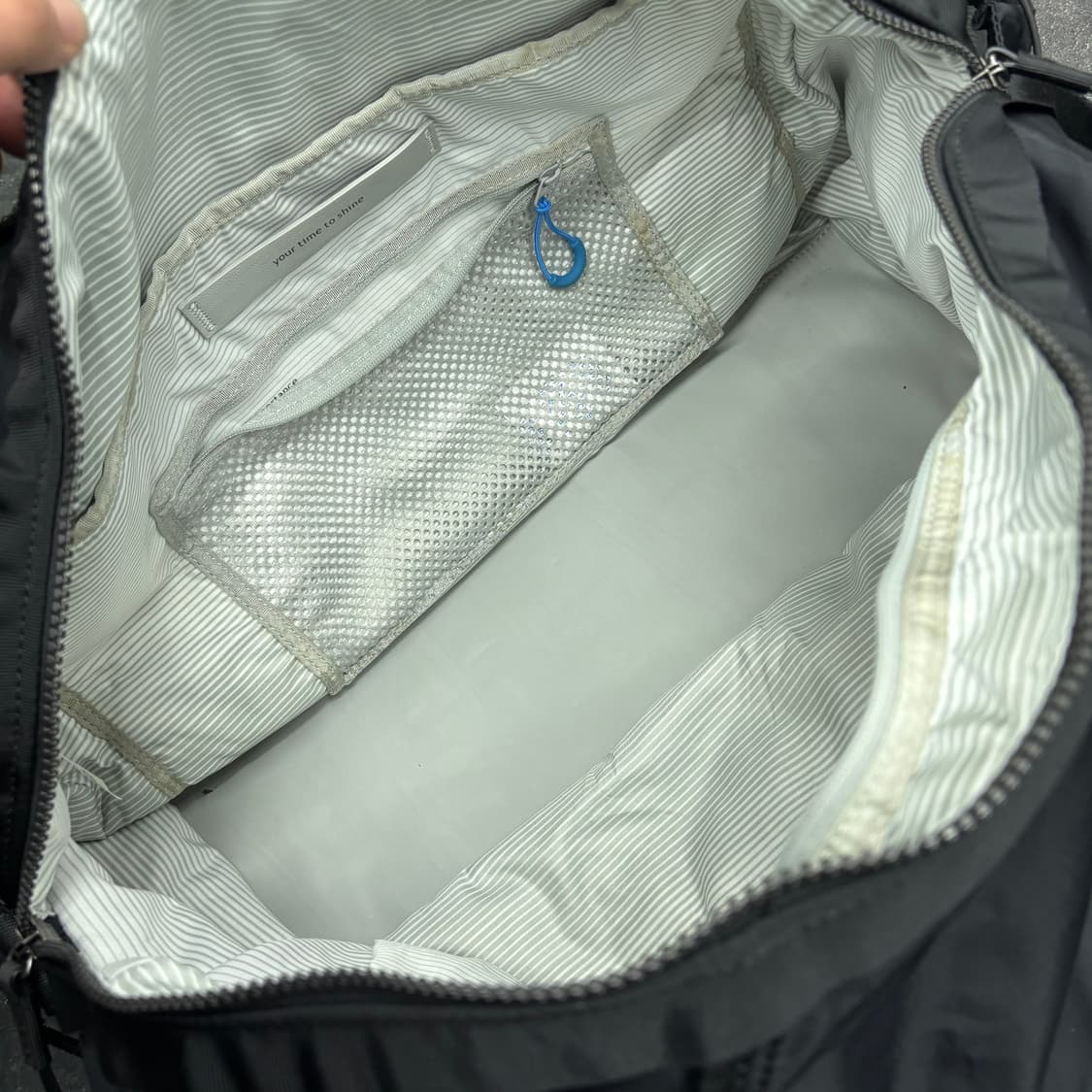 룰루레몬 블랙 더플백 상품이미지4