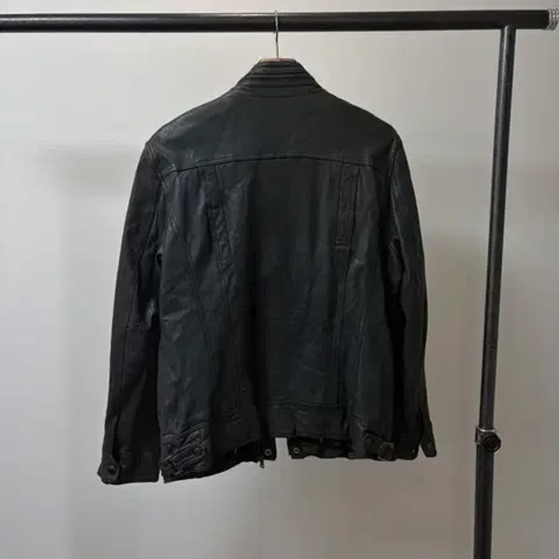 (XL) Guess 게스 락시크 이태리 양가죽 레더 자켓 상품이미지3