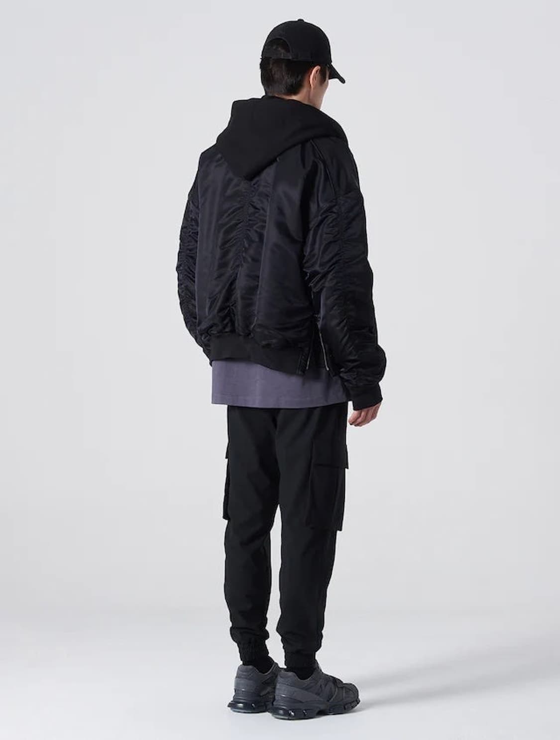 준지 마원 탈착후드 마원 MA-1 점퍼 44사이즈 상품이미지9