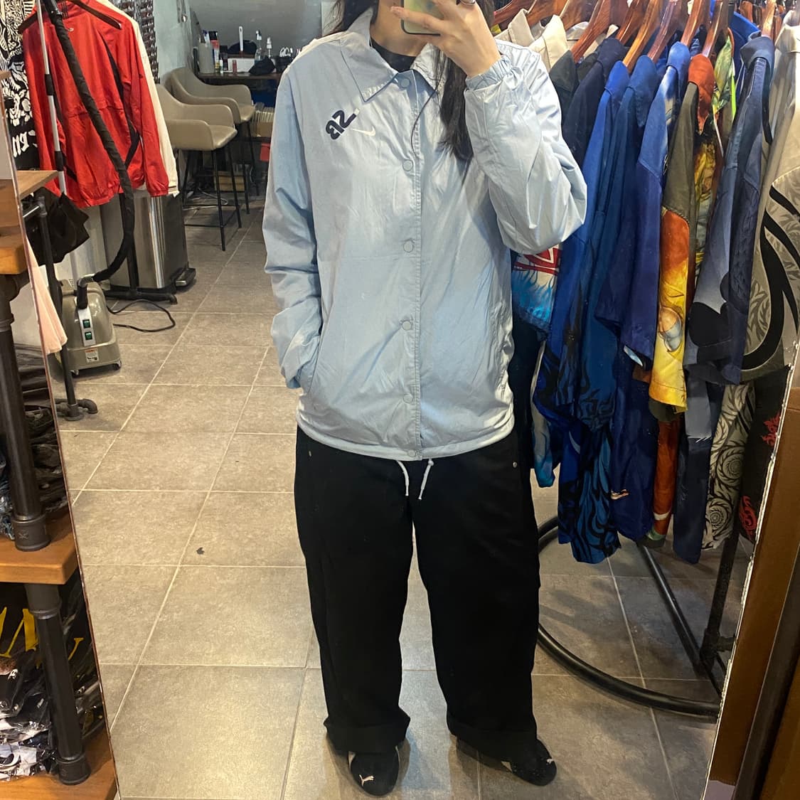 [NO.9] Nike 스카이블루 바람막이 상품이미지4