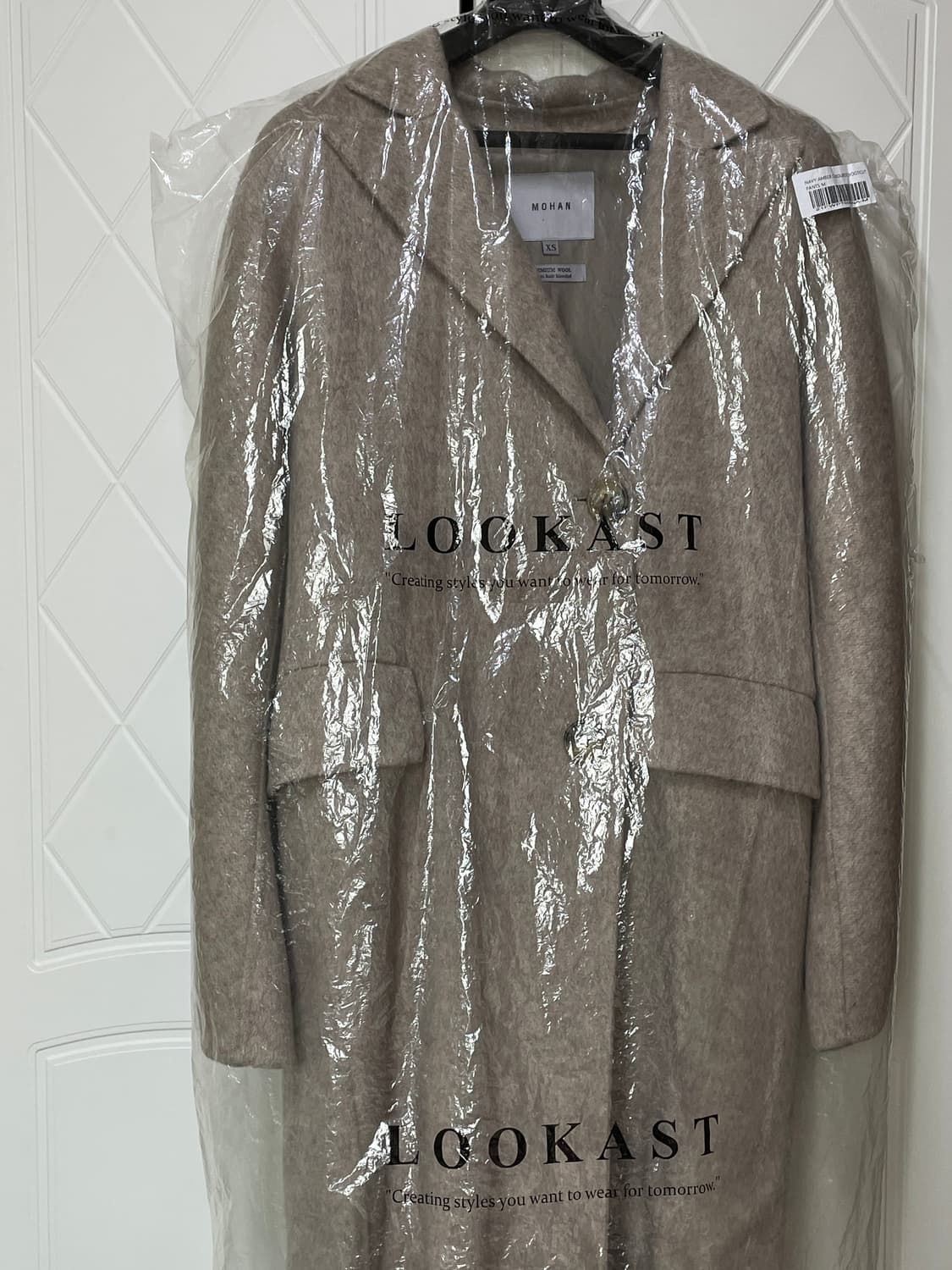 모한 롱코트 프리미엄 울 카멜헤어 블렌디드(XS) 상품이미지6