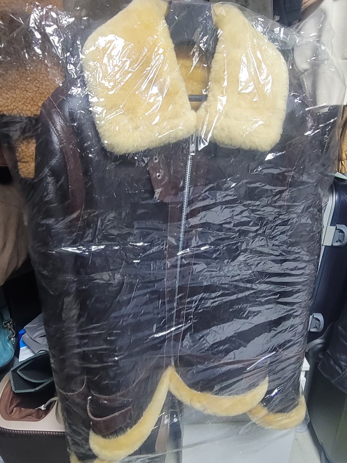 도프제이슨 램스킨 리얼 무스탕 M 상품이미지4