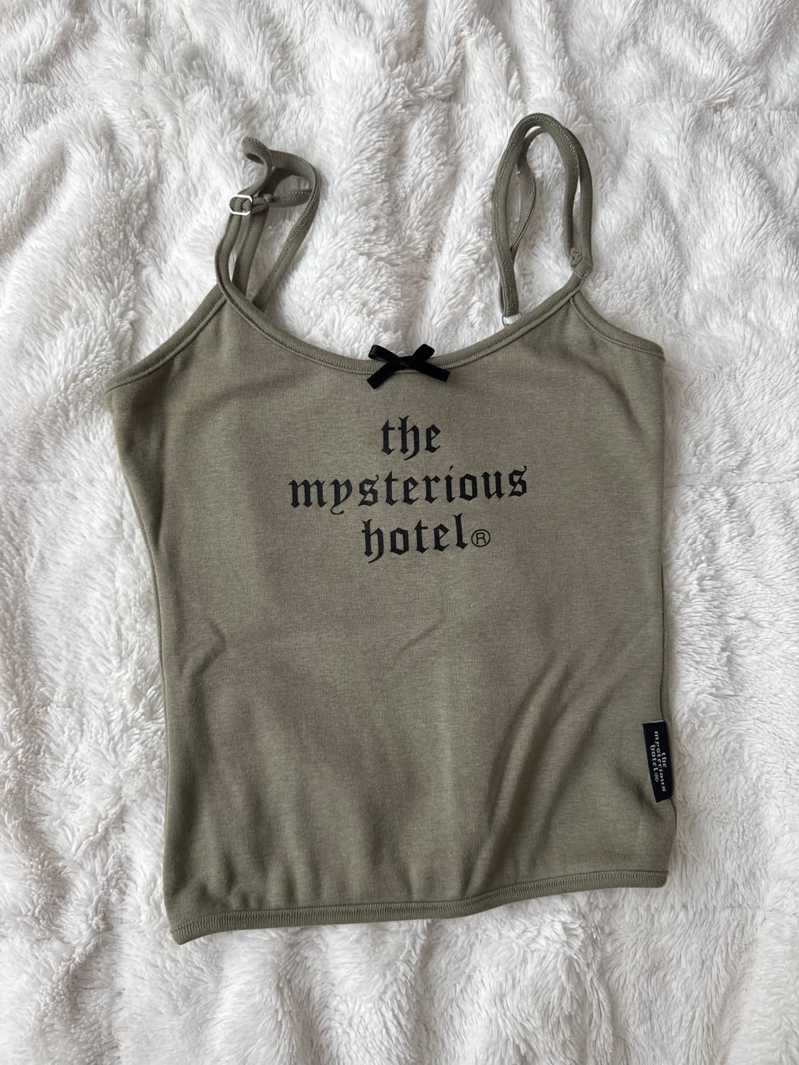 더미스테리어스호텔 레터링 나시 상품이미지1