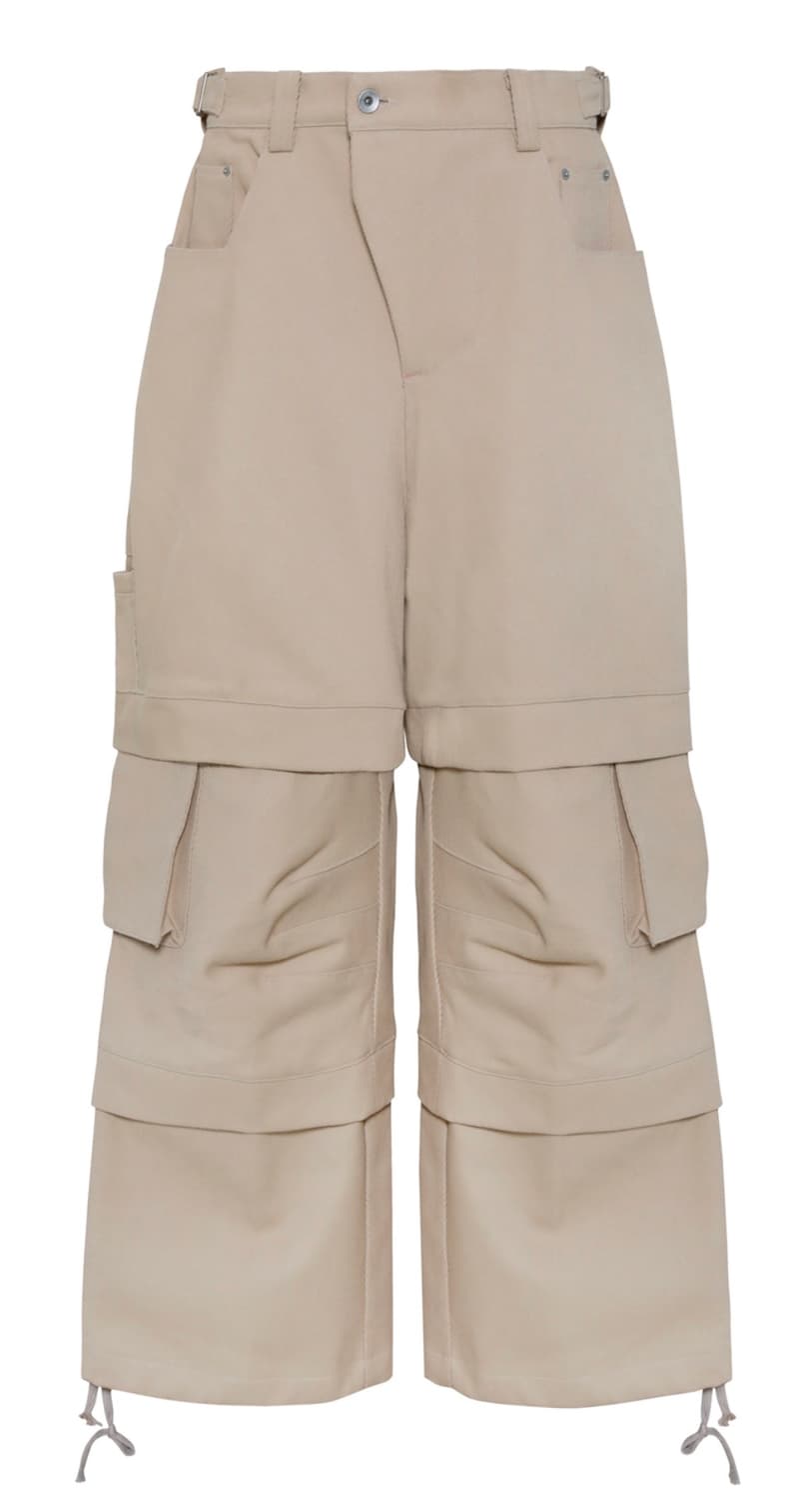 카미엔 타이탄 배기 팬츠 | 베이지 상품이미지1