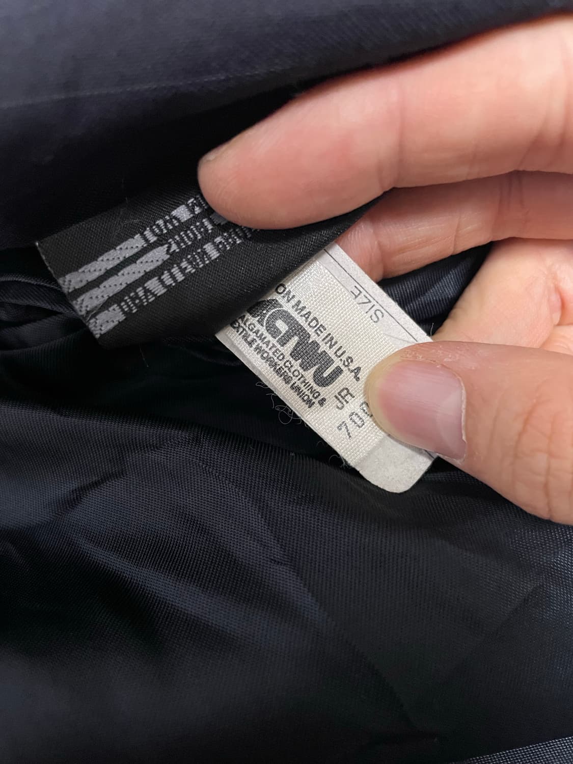 미국제 스트라이프 블레이저 사이즈 105~110 상품이미지6