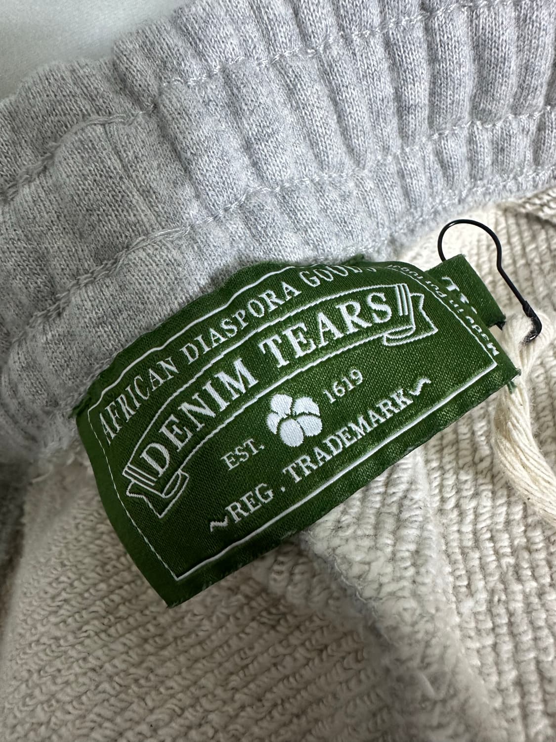 데님 티어스 비기 코튼 리스 스웨트 팬츠 상품이미지3