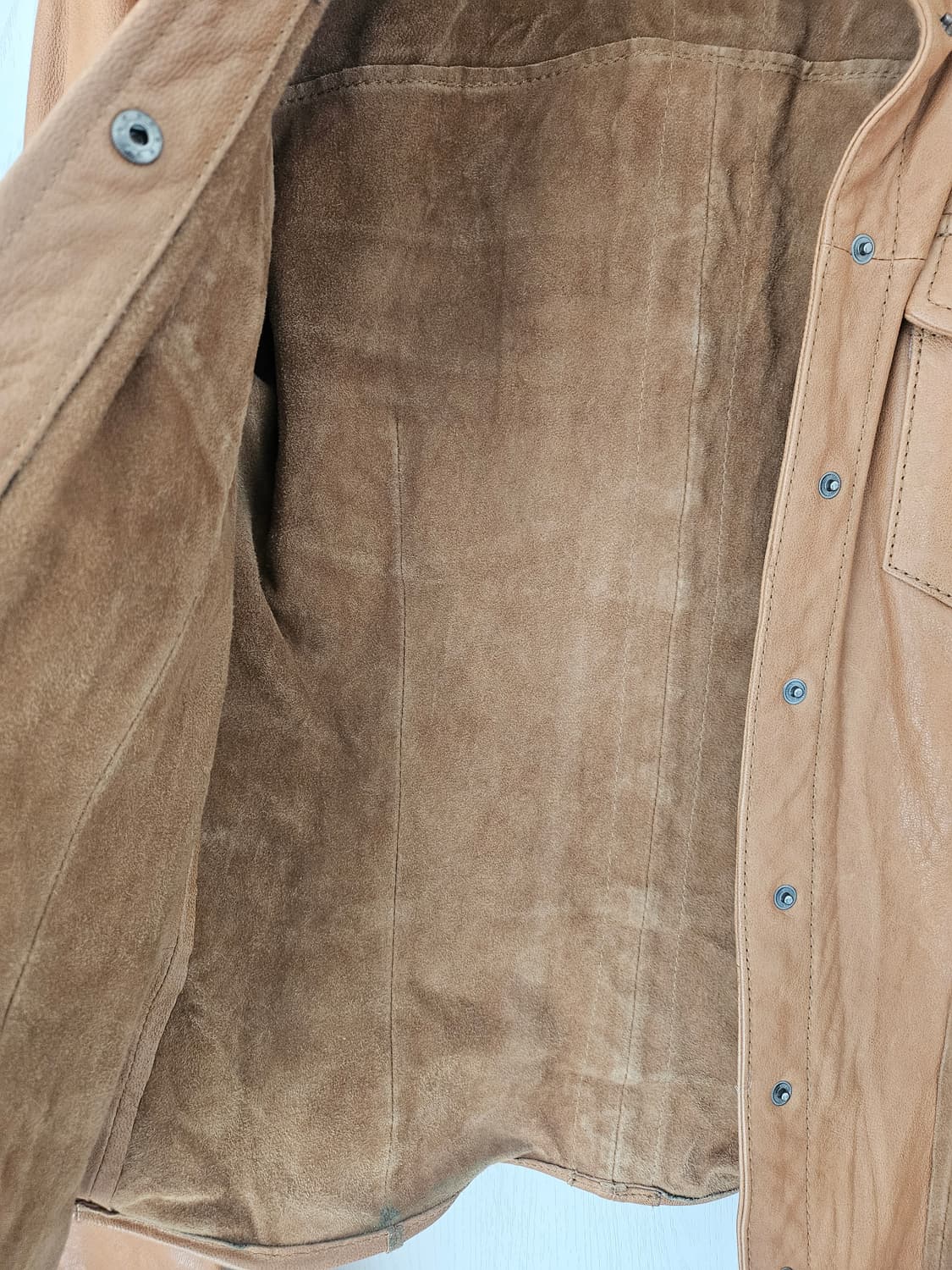 분더샵 양가죽 셔츠형 자켓 상품이미지6