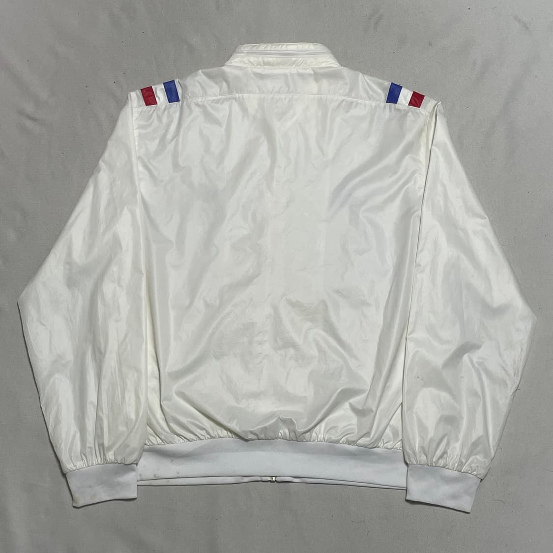 105 아디다스 00년 프랑스 국가대표 내장후드 화이트 바람막이 상품이미지3