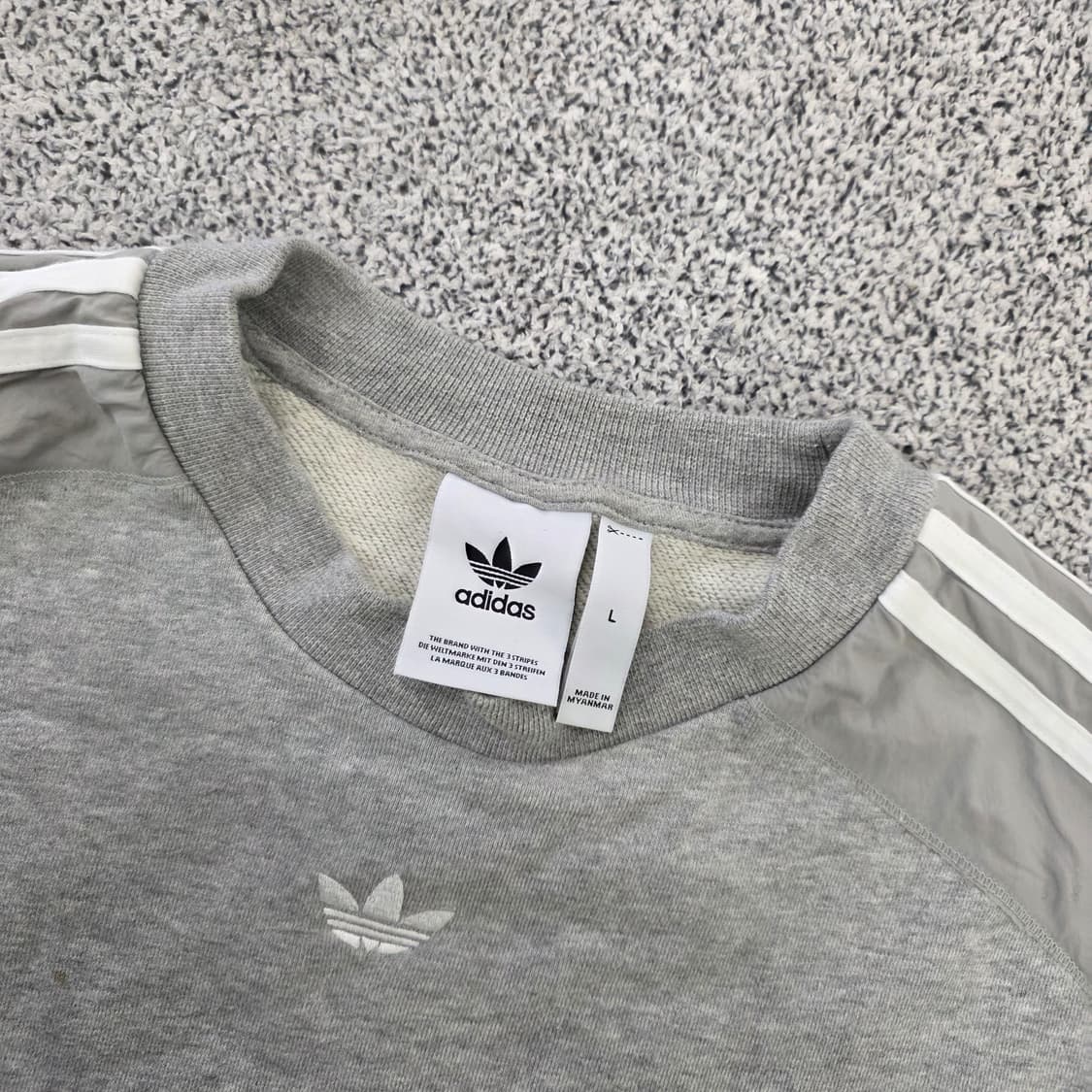 [L] 아디다스 크루넥 맨투맨 0203J 상품이미지2