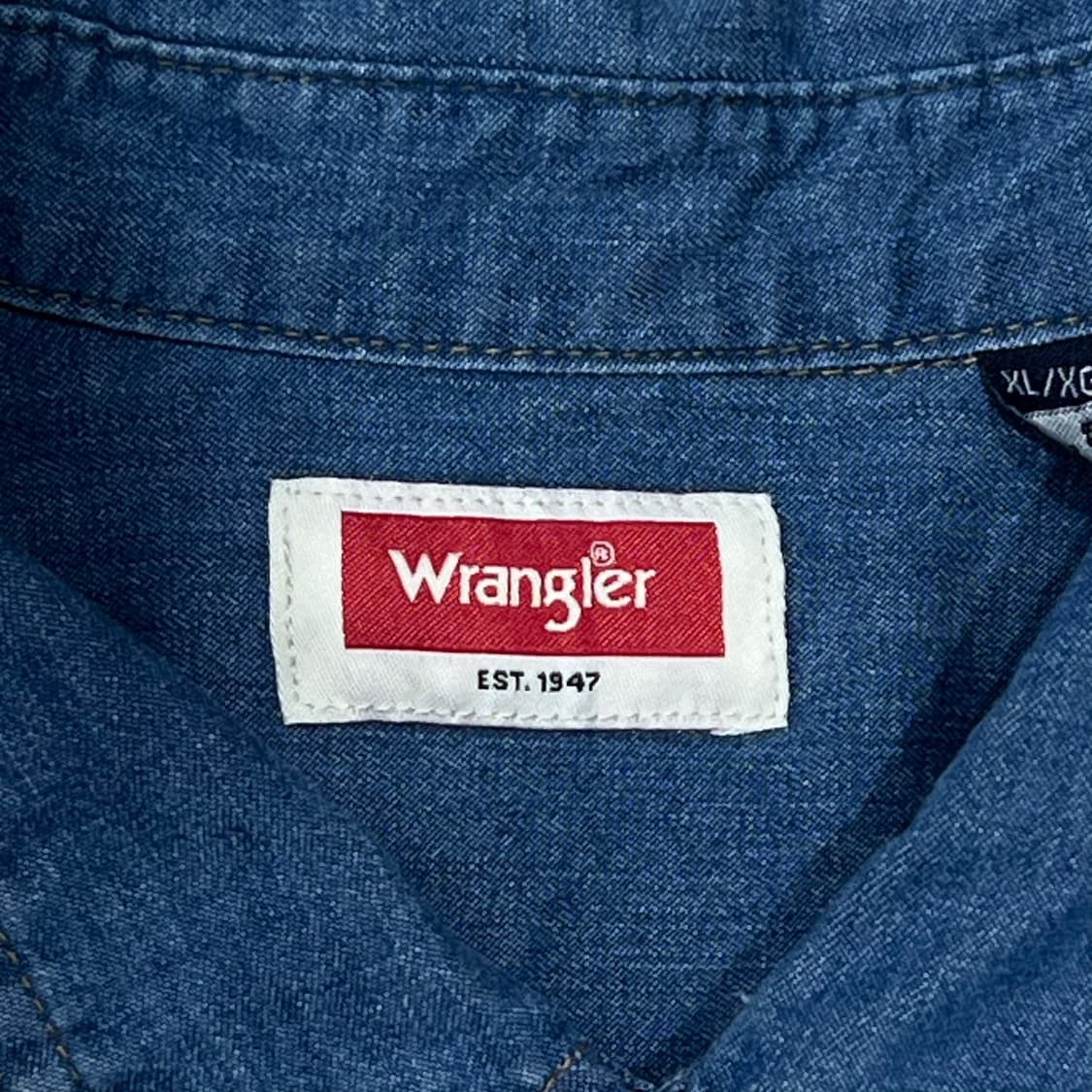 랭글러 워크 데님셔츠 s10508 상품이미지6