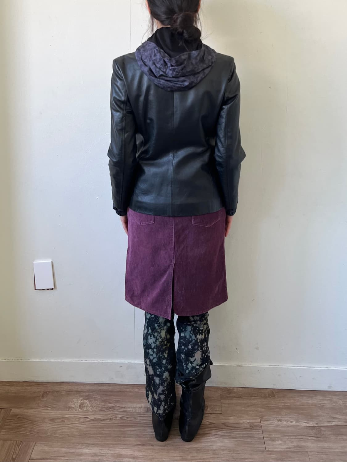 BALMAIN 블랙 램스킨 자켓 상품이미지10