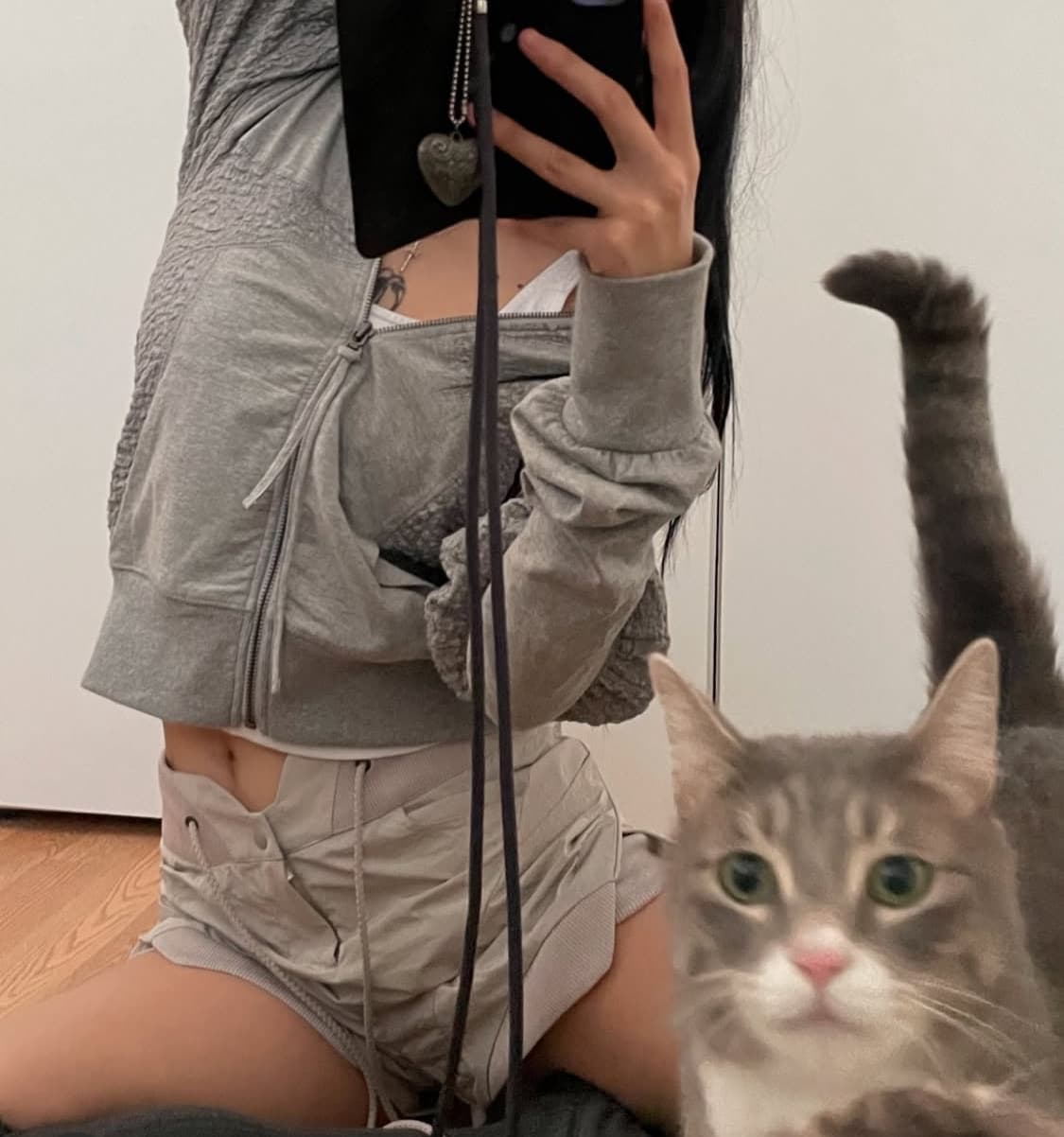 스컬프터 퍼프 후드집업 상품이미지4