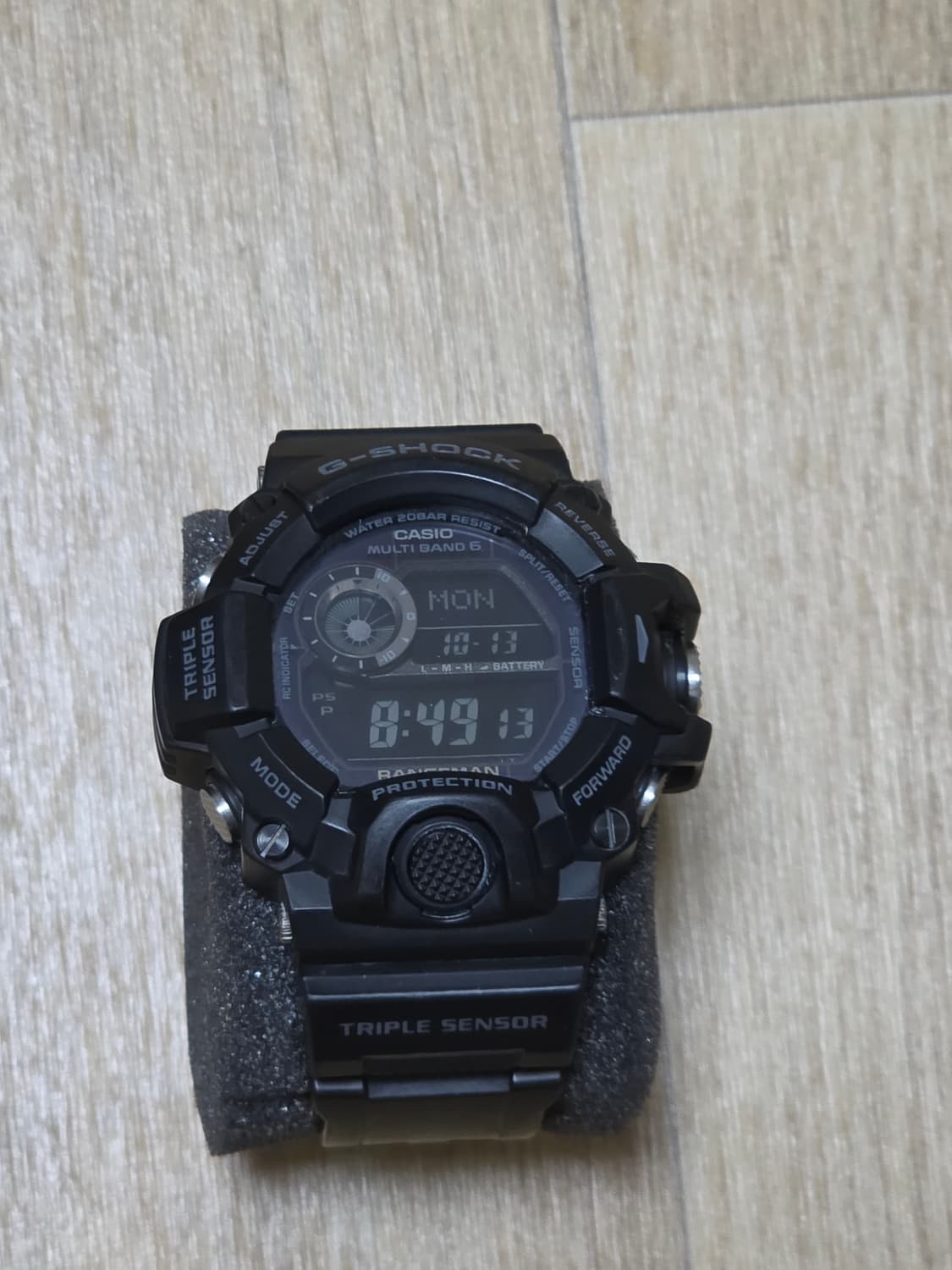 지쇼크(지샥) 레인지맨 GW-9400-1BDR 상품이미지2