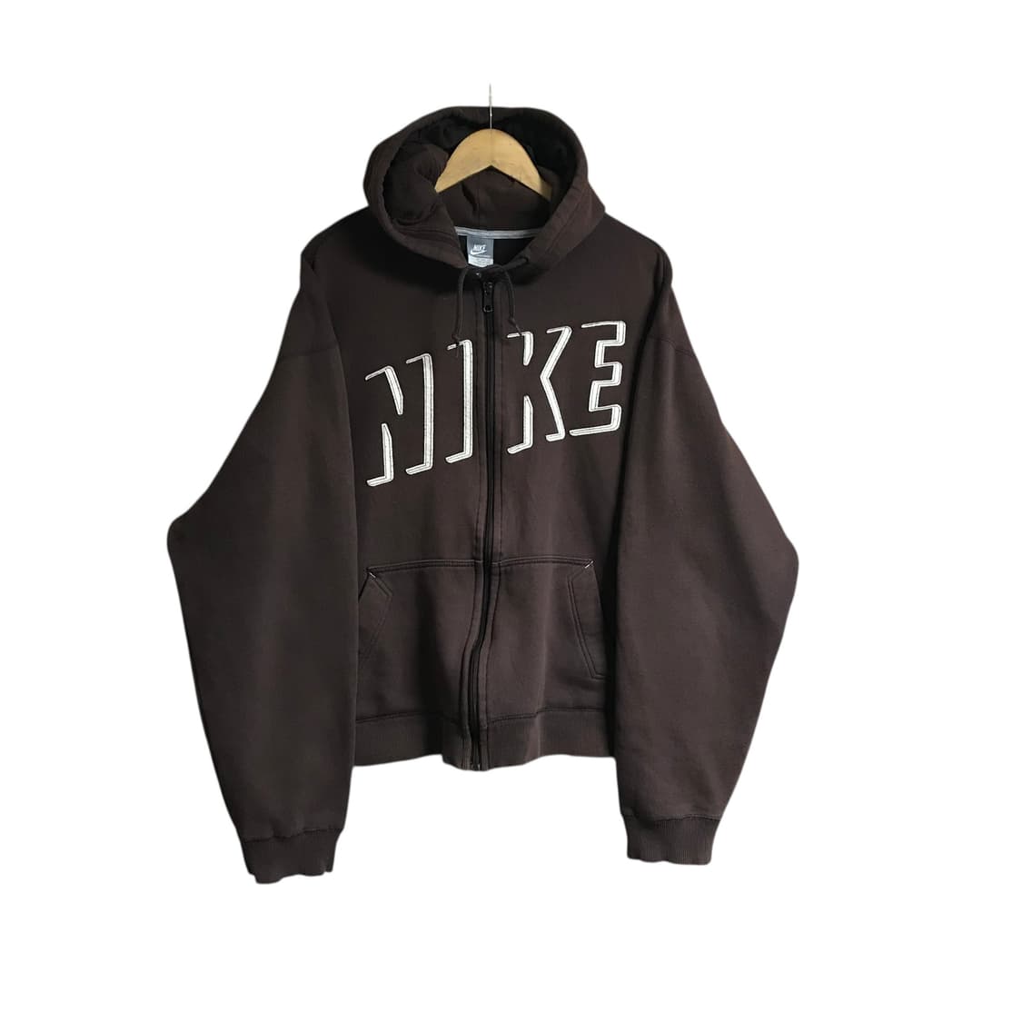 나이키 스펠로고 후드집업자켓 상품이미지1