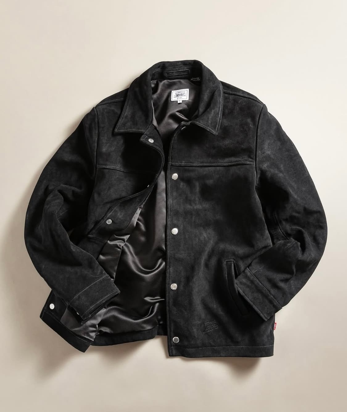 리바이스 자운드 블랙 스웨이드 코치 자켓 상품이미지1