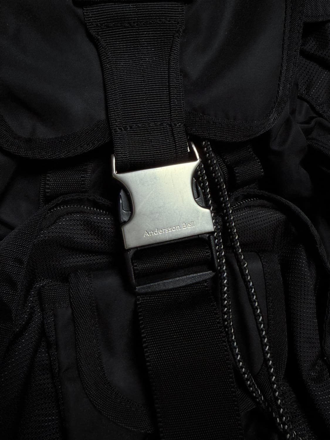 앤더슨벨 테크니컬 베를린 백팩 블랙 상품이미지2