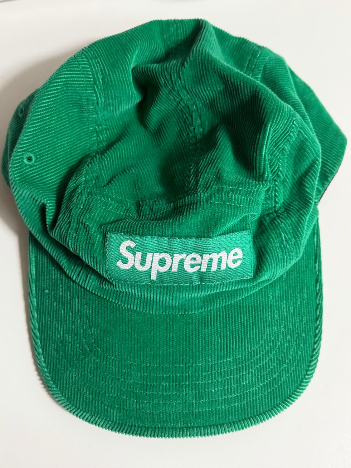 슈프림 코듀로이 캠프캡 그린 상품이미지1