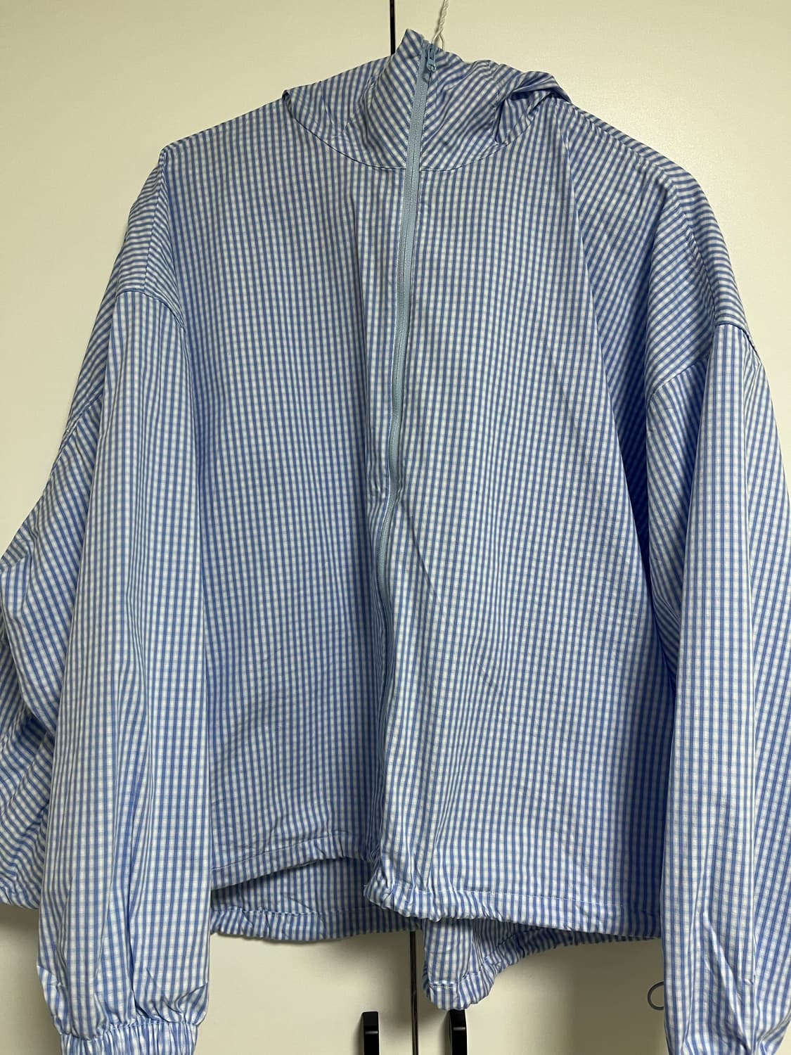 Enzoblues 엔조블루스 체크 바람막이 상품이미지2