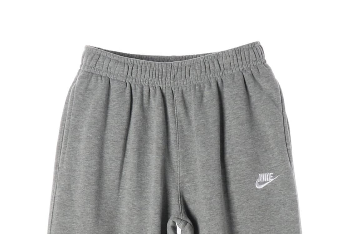 나이키 클럽 플리스 자수 로고 조거 팬츠 그레이 S 상품이미지3